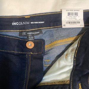 INC DENIM Blue Jean